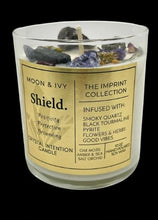 Load image into Gallery viewer, IMPRINT COLLECTION - SHIELD - THE CRYSTAL INTENTION PROTECTION CANDLE