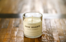 Load image into Gallery viewer, Rose Quartz Soy Candle | Sweet Floral (Love & Harmony)