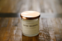 Load image into Gallery viewer, Rose Quartz Soy Candle | Sweet Floral (Love & Harmony)