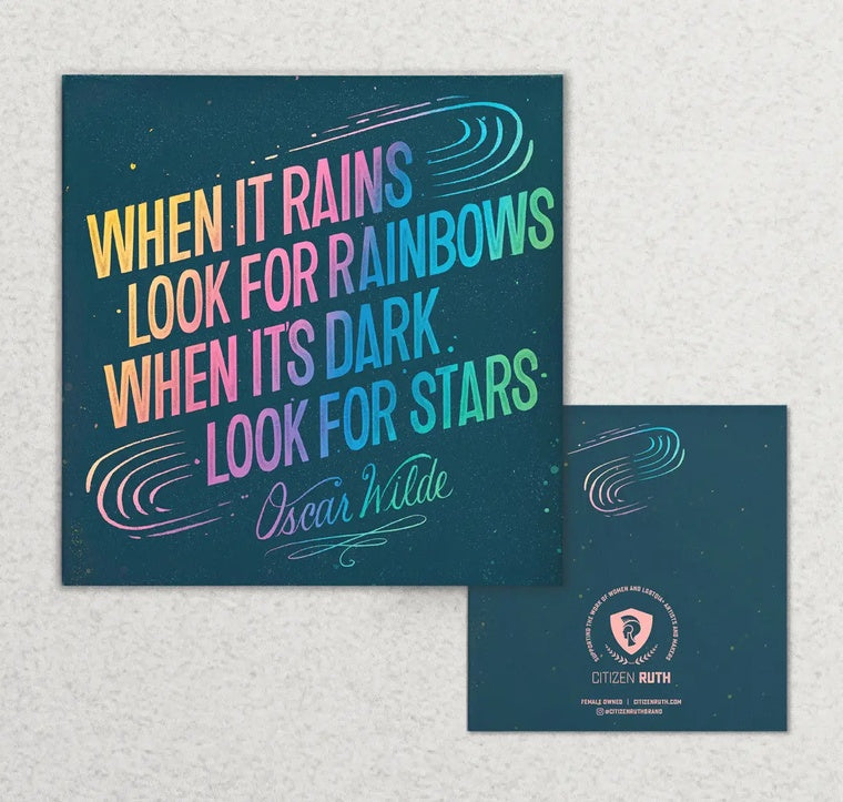 When It Rains Card
