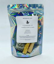 Load image into Gallery viewer, Sage, Selenite &amp; Palo Santo Cleansing Kit
