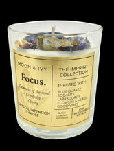 Load image into Gallery viewer, IMPRINT COLLECTION- FOCUS- THE  CRYSTAL CANDLE FOR CLARITY &amp; CONCENTRATION
