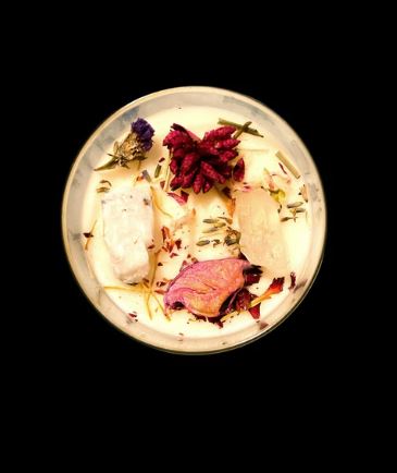 IMPRINT COLLECTION - NEW START- THE CRYSTAL INTENTION CANDLE FOR TRANSITIONS IN LIFE